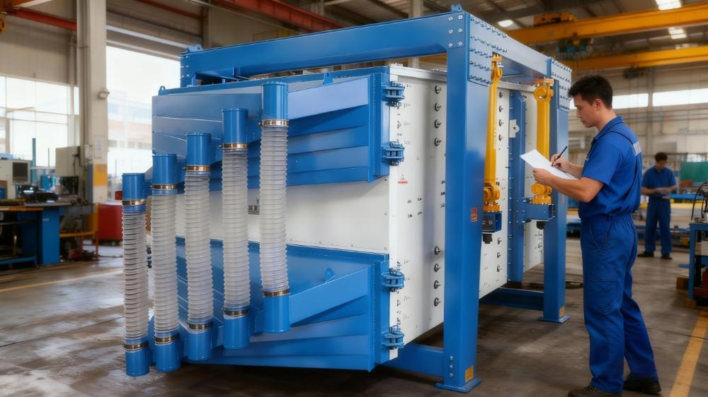 方形搖擺篩總“掉鏈子”？銀星3步保養(yǎng)法，石英砂篩分年省60%成本！